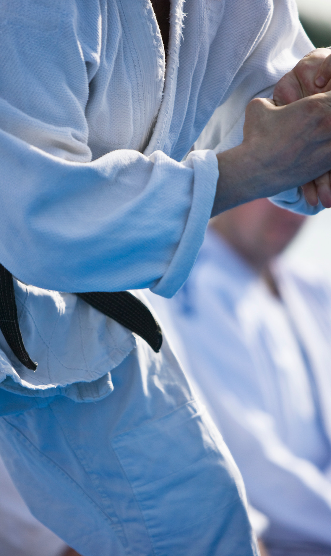 Alunos da Checkmat em atividade de jiu-jitsu ao ar livre